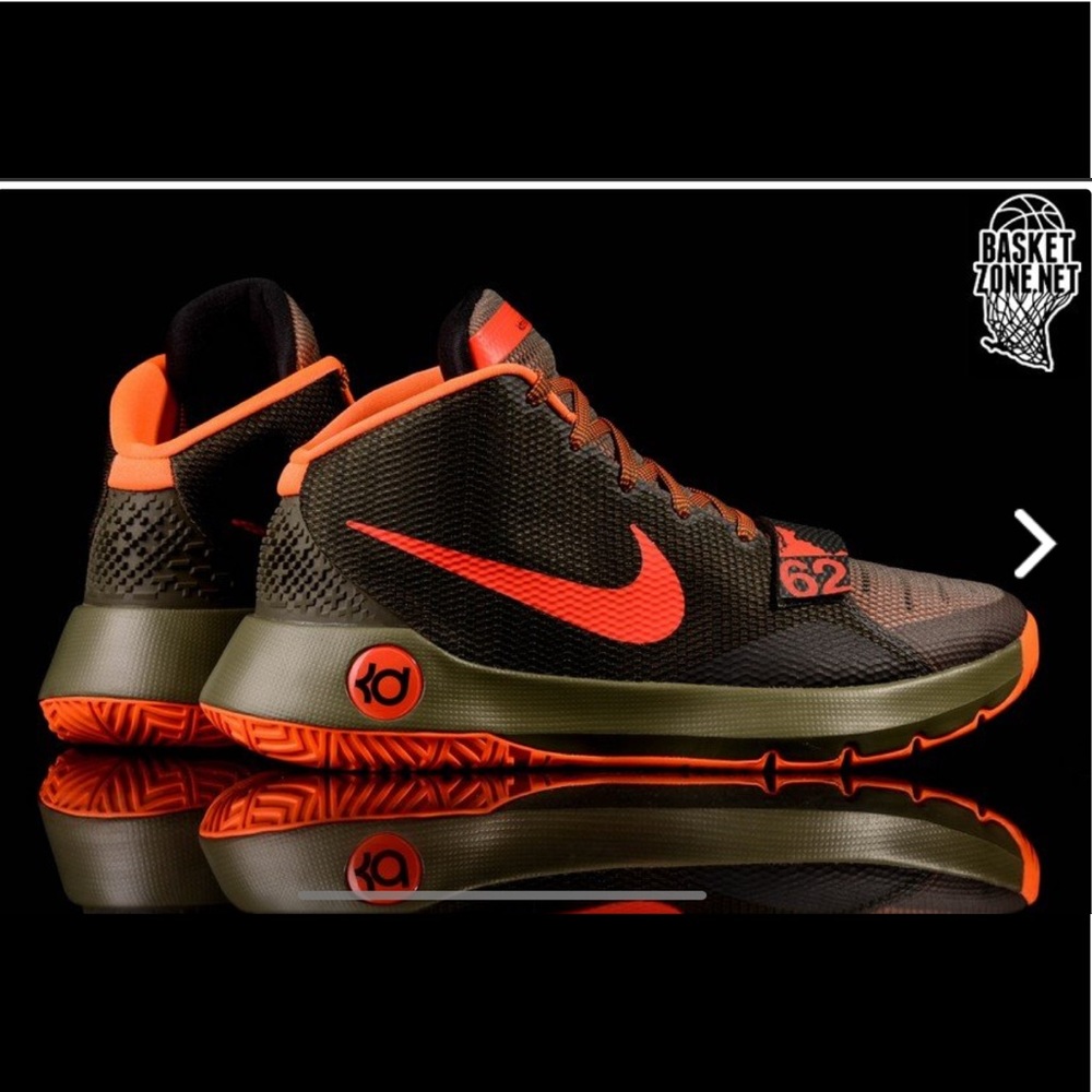 Nike Zoom KDTrey5 Kevin Duran 62 Sz 9.5 Men Green - Picture 3 of 8